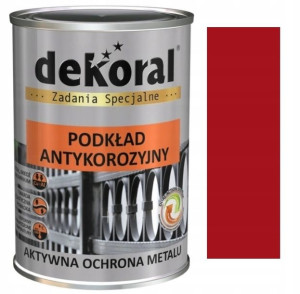 Podkład Antykorozyjny Czerwony Tlen. Unikor C 0.5l