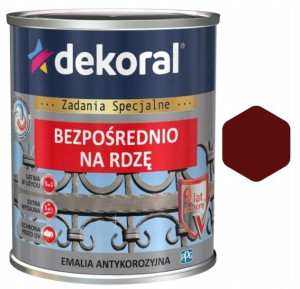Dekoral Antykorozyjna Brąz Średni Połysk 0.65l