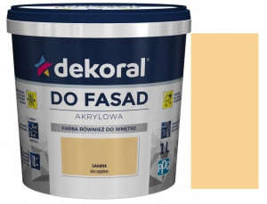 Dekoral Farba Fasadowa Polinit Sahara 1l