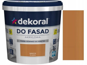 Dekoral Farba Fasadowa Polinit Bursztyn 1l