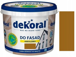 Dekoral Farba Fasadowa Polinit Piaskowy 5l