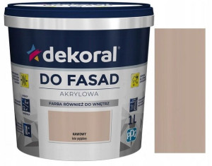 Dekoral Farba Fasadowa Polinit Kawowy 1l