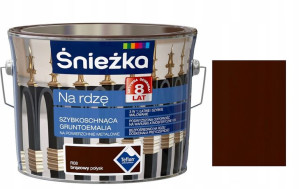 Śnieżka Emalia Na Rdzę Brązowy Połysk R08 2.5l