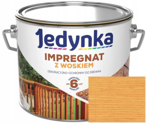 Jedynka Impregnat Drewna Z Woskiem Sosna 2.5l