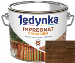 Jedynka Impregnat Drewna Z Woskiem Palisander 2.5l