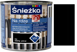 Śnieżka Emalia Na Rdzę Czarny Półmat R19 0.2l
