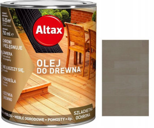Altax Zabezpieczający Olej Do Drewna Antracyt 0.75