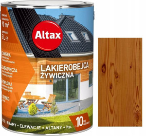Altax Lakierobejca Żywiczna Do Drewna Tik 5l