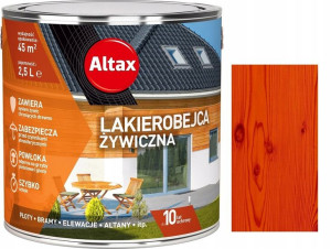 Altax Lakierobejca Żywiczna Do Drewna Mahoń 2.5l