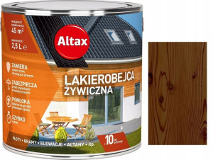 Altax Lakierobejca Żywiczna Do Drewna Brąz 2.5l
