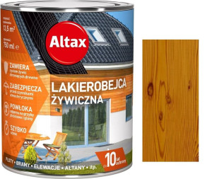 Altax Lakierobejca Żywiczna Do Drewna Kasztan 0.75