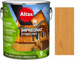 Altax Impregnat Żywiczny Do Drewna Pinia 9l