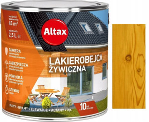 Altax Lakierobejca Żywiczna Do Drewna Dąb 2.5l