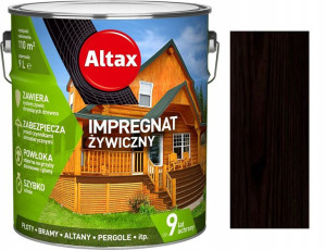 Altax Impregnat Żywiczny Do Drewna Heban 9l
