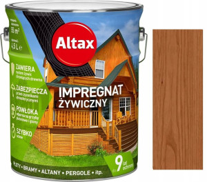 Altax Impregnat Żywiczny Do Drewna Mahoń 4.5l