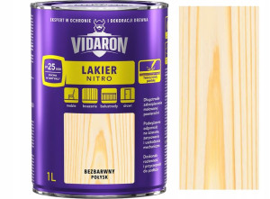 Vidaron Lakier Nitro Bezbarwny Połysk 1l
