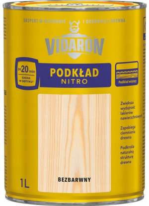 Vidaron Lakier Nitro Podkładowy Kapon Capon 1l