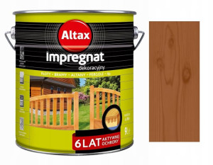 Altax Impregnat Dekoracyjny Do Drewna Orzech 9l