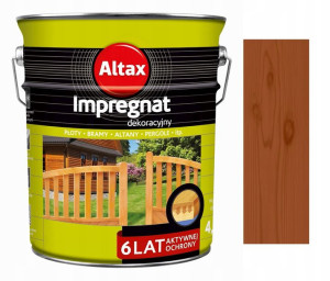 Altax Impregnat Dekoracyjny Do Drewna Mahoń 4.5l
