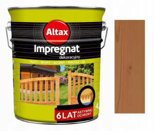 Altax Impregnat Dekoracyjny Do Drewna Kasztan 4.5l