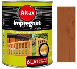 Altax Impregnat Dekoracyjny Do Drewna Tik 0.75l