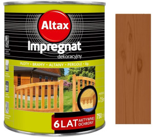 Altax Impregnat Dekoracyjny Do Drewna Orzech 0.75l