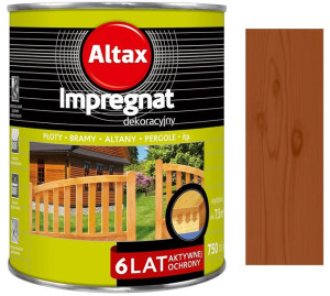 Altax Impregnat Dekoracyjny Do Drewna Mahoń 0.75l