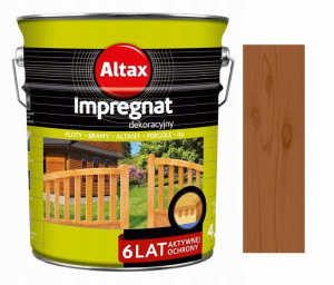 Altax Impregnat Dekoracyjny Do Drewna Orzech 4.5l