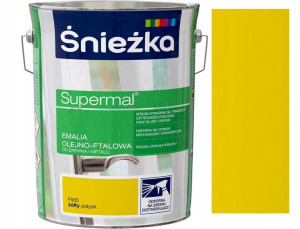 Śnieżka Emalia Olejno-ftalowa 5l Żółty F565