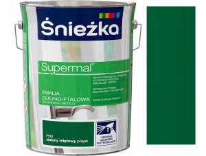 Śnieżka Emalia Olejno-ftal. 5l Zielona Mięta F510