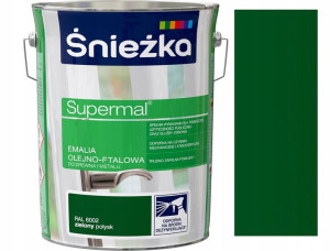 Śnieżka Emalia Olejno-ftalowa 5l Zielony 6002