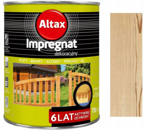 Altax Impregnat Dekoracyjny Bezbarwny 0.75l