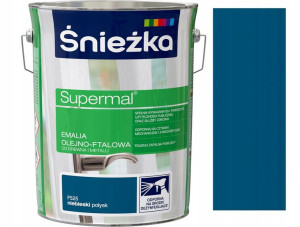 Śnieżka Emalia Olejno-ftalowa 5l Niebieski F525