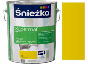 Śnieżka Emalia Olejno-ftalowa 10l Żółty Poł. F565