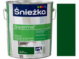 Śnieżka Emalia Olejno-ftalowa 10l Zielony 6002