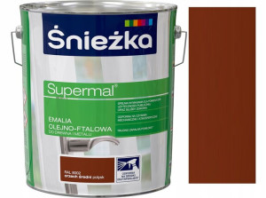 Śnieżka Emalia Olejno-ftal. 10l Orzech Średni 8002