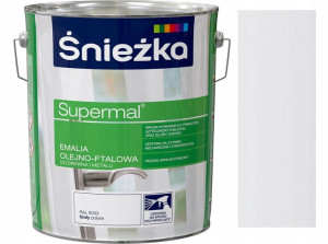Śnieżka Emalia Olejno-ftalowa 10l Biała 9003