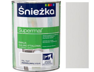 Śnieżka Olejno-ftalowa 0.8l Popielata Jasna 7047