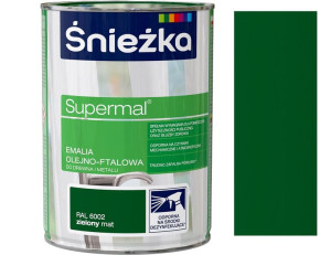 Śnieżka Emalia Olejno-ftal. 0.8l Zielony Mat 6002
