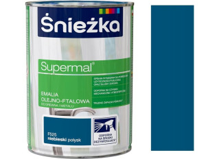 Śnieżka Emalia Olejno-ftalowa 0.8l Niebieski F525