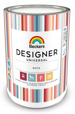 Emalia Beckers Designer Universal White Biała 1l