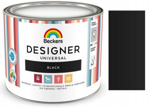 Emalia Beckers Designer Uniwersal Black Czarna 0.5