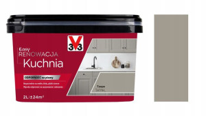 Farba V33 Easy Renowacja Kuchnia Taupe 2l