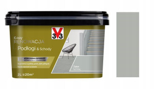 Farba V33 Easy Renowacja Podłogi Schody Tytan 2l