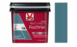 V33 Easy Renowacja Kuchnia Morski Turkus 0.75l