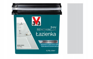 Farba V33 Easy Renowacja Łazienka Jasny Szary 0.75