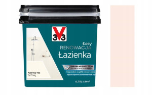Farba V33 Easy Renowacja Łazienka Pudrowy Róż 0.75
