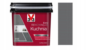 Farba V33 Easy Renowacja Kuchnia Antracyt 0.75l
