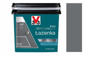 Farba V33 Easy Renowacja Łazienka Antracyt 0.75l