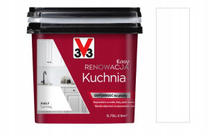 Farba V33 Easy Renowacja Kuchnia Biały 0.75l